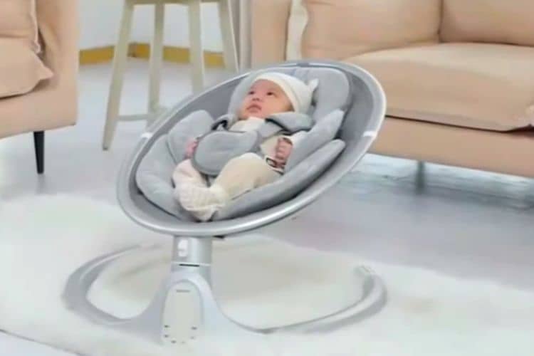 What are the potential risks associated with baby swings?