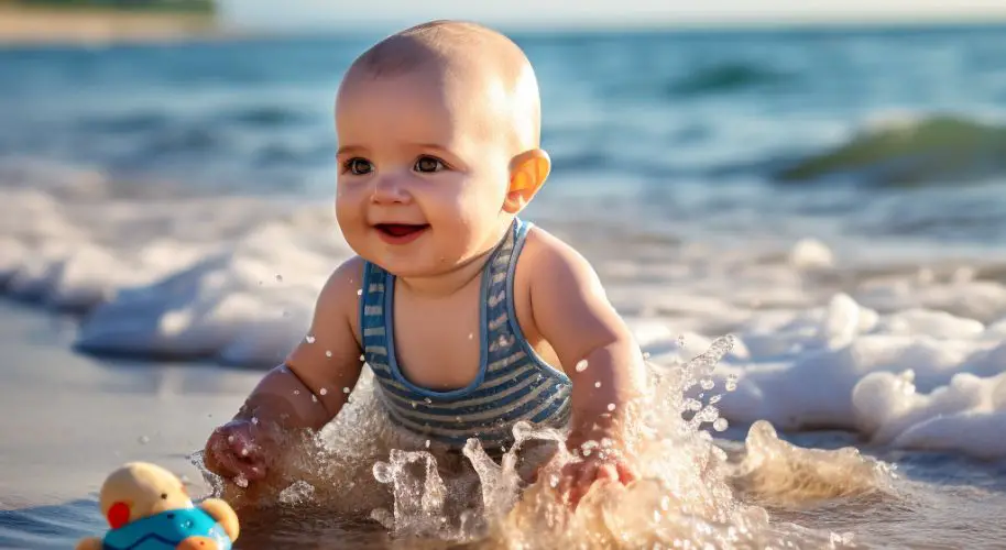 How to Keep a Newborn Cool at the Beach