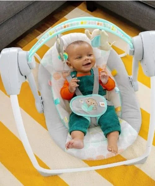 Tips for using a baby swing to calm your infant