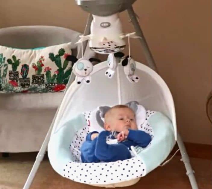 Why are baby swings not safe for sleep