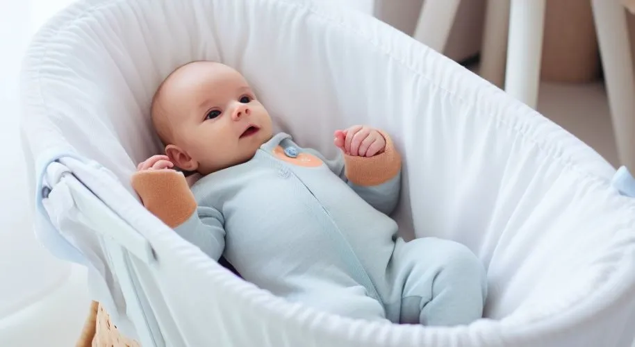 When should a baby transition from a bassinet to a crib